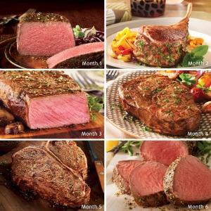 Six Month Steaks and more Gift Plan