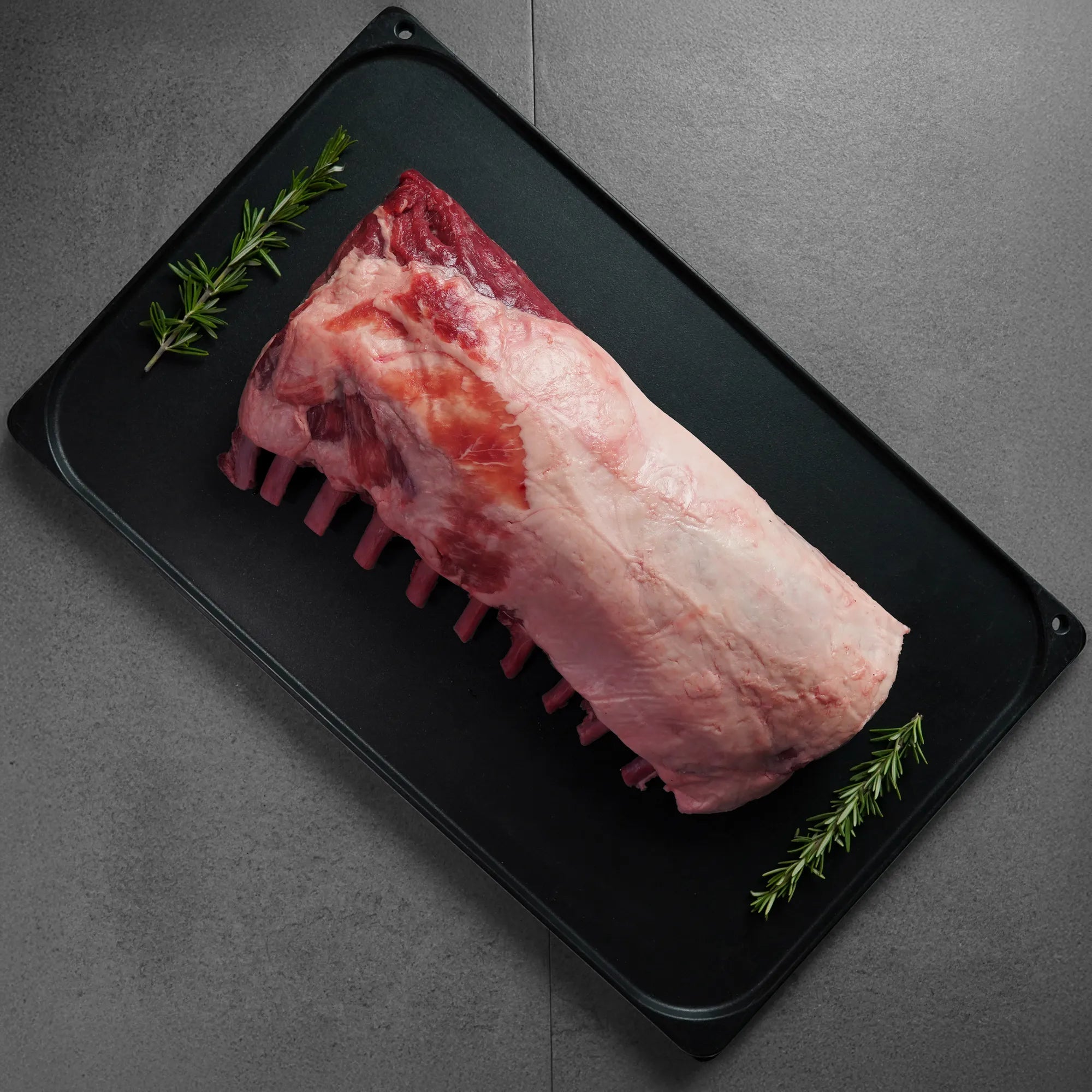 Raw Pork Frenched 10-Bone Roast