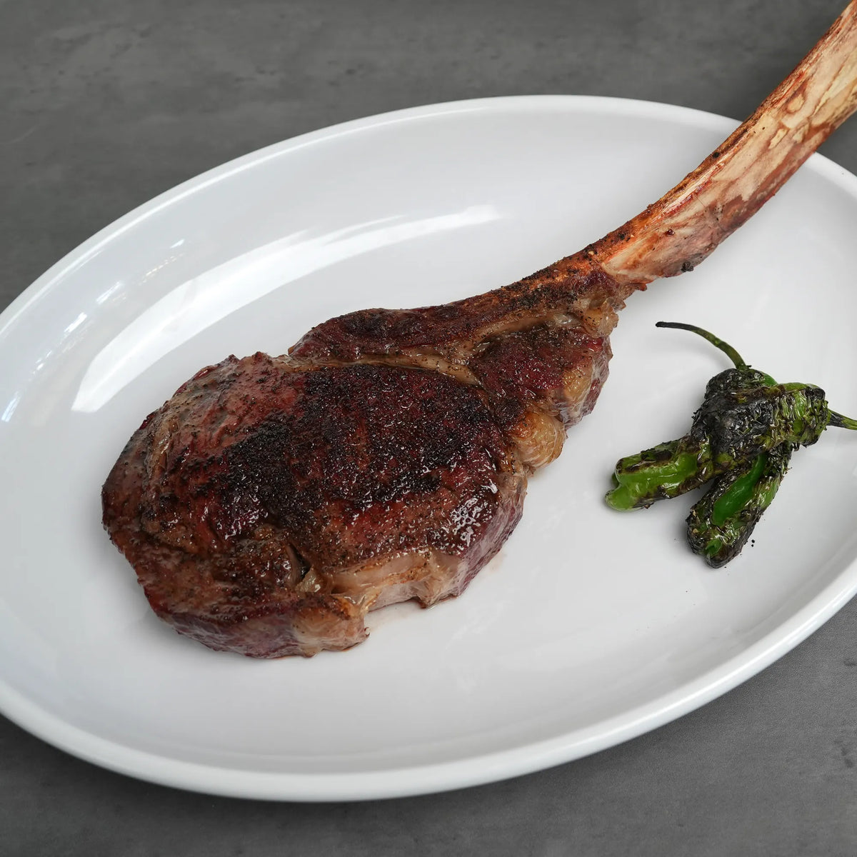 Prime Tomahawk Ribeye Steak | Allen Brothers