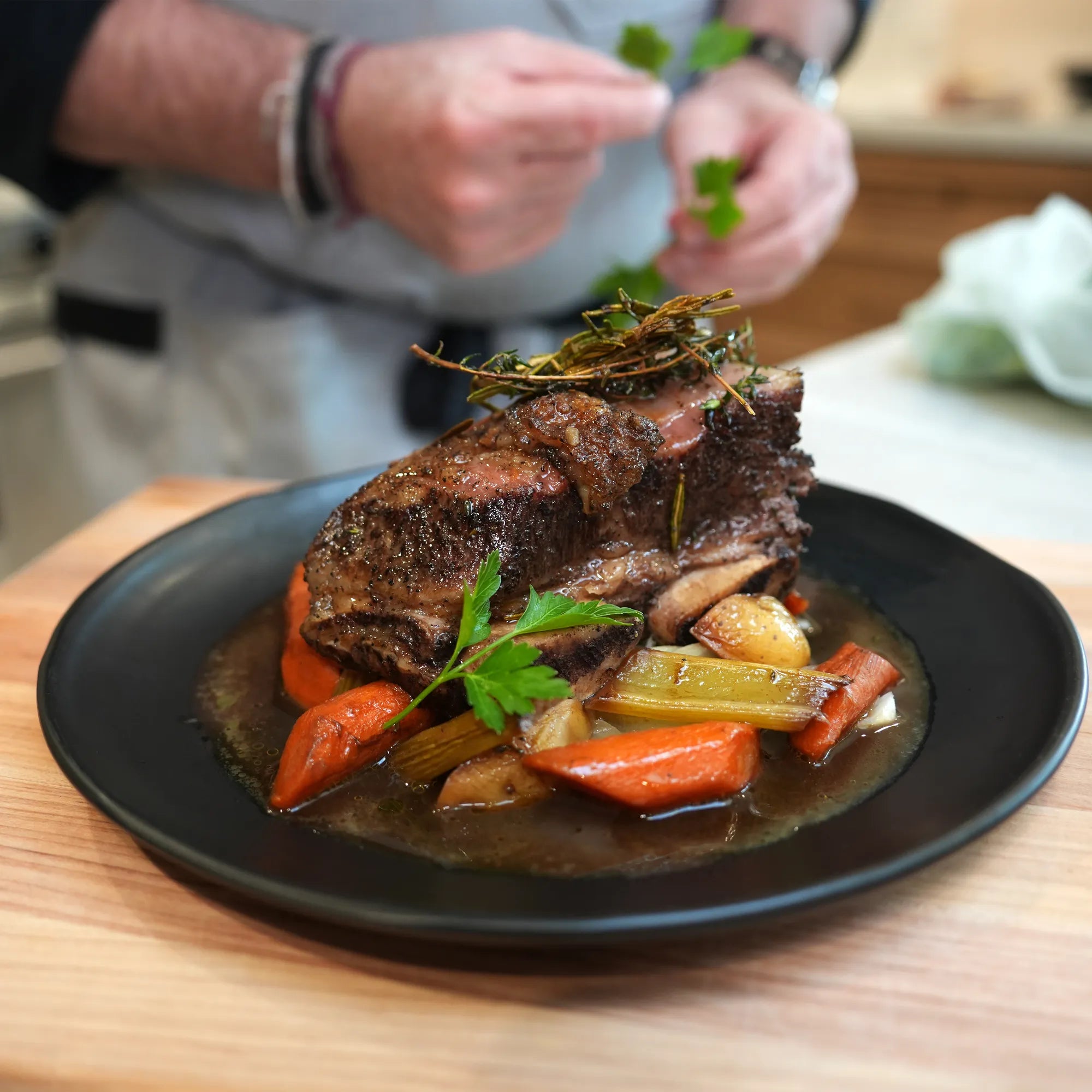 Cooked Spare Ribs Lifestylr shot