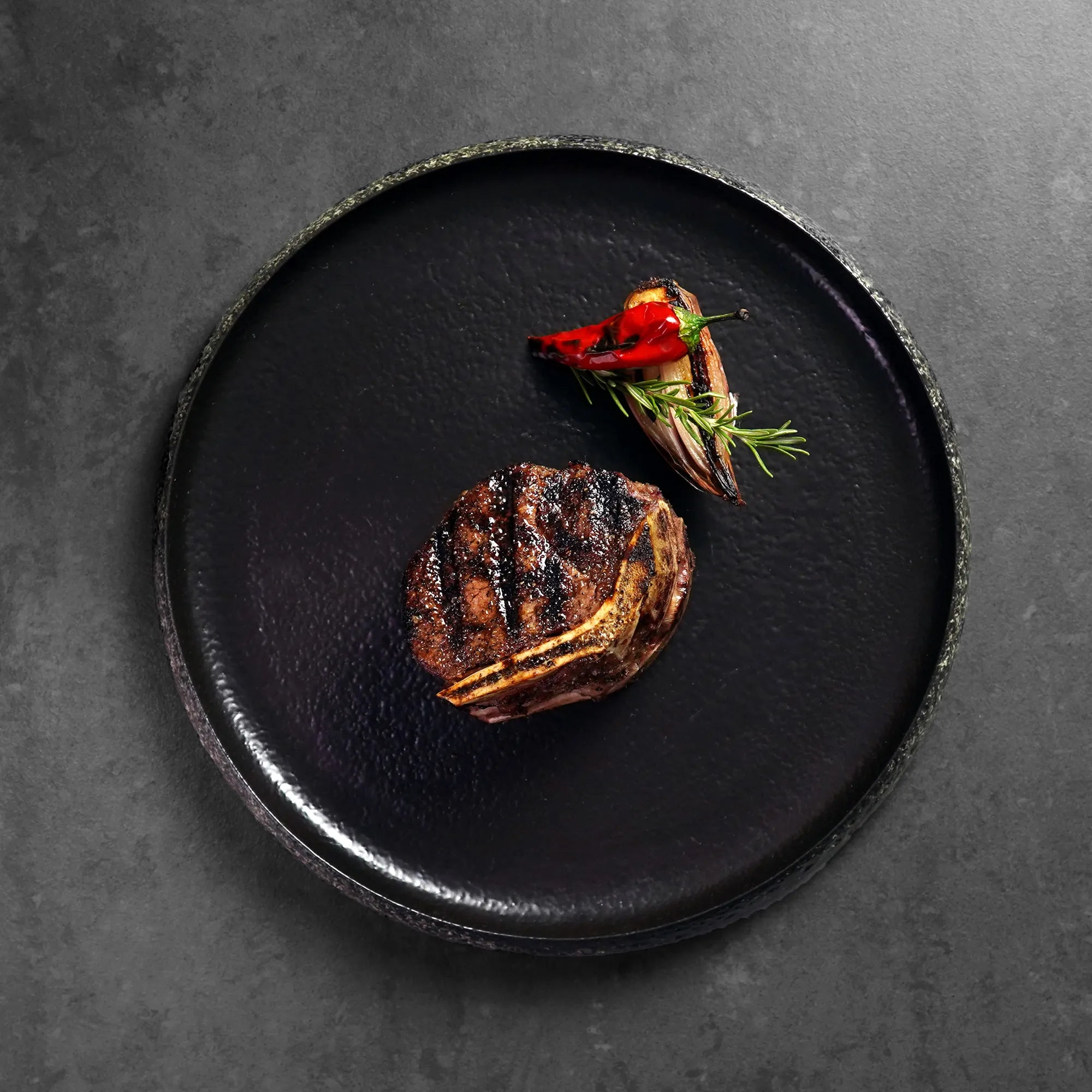 Cooked Bone_In FIlet with Pepper