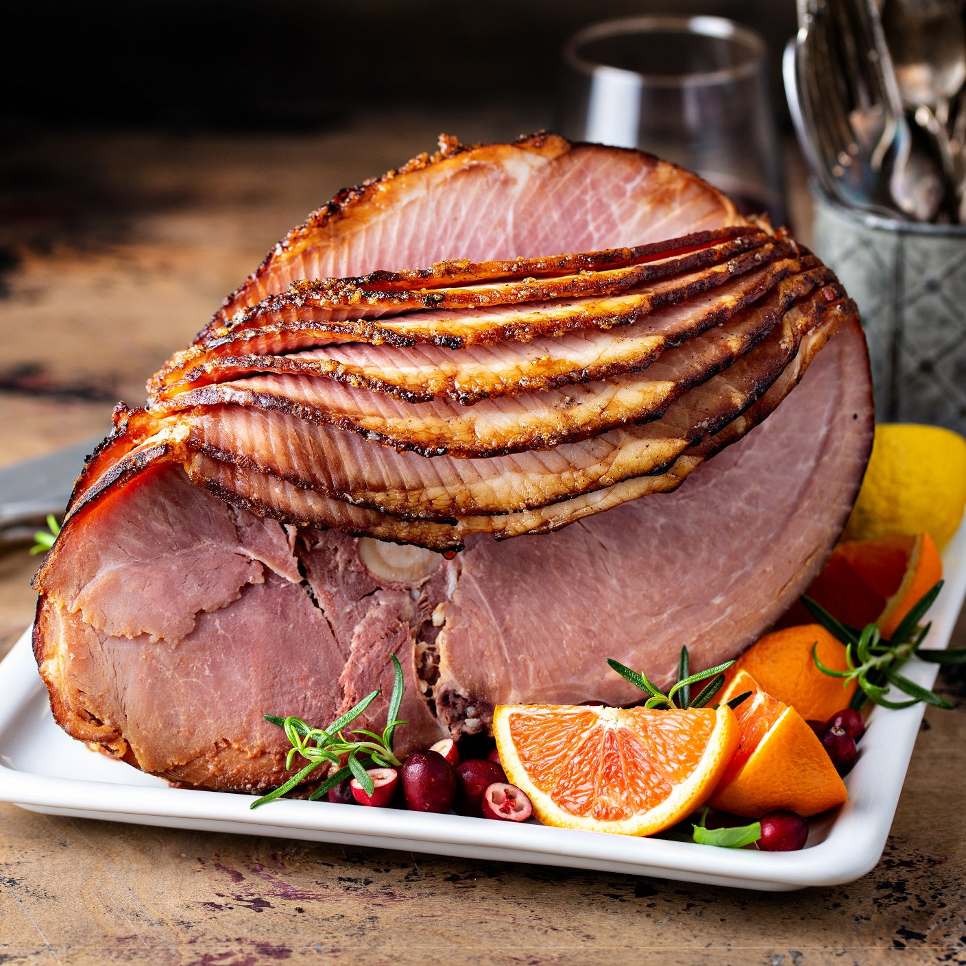 Vande Rose Farms Heritage Duroc Spiral Sliced Ham