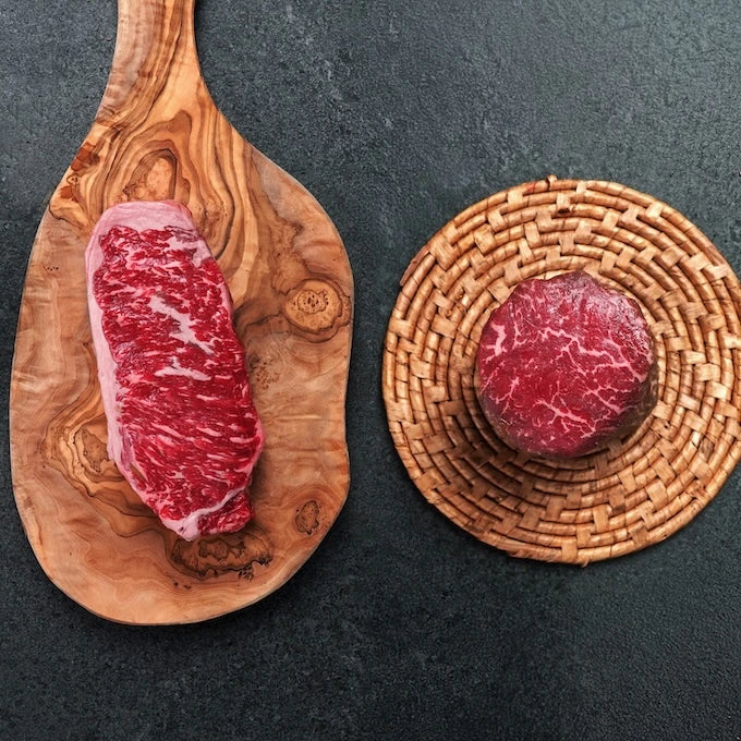 USDA Prime His & Hers Steak Filet/Strip Combo